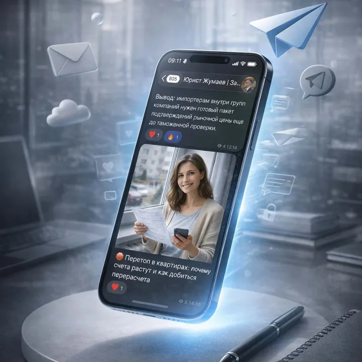 Telegram-канал юриста в Тамбове: юридические новости и реальные кейсы